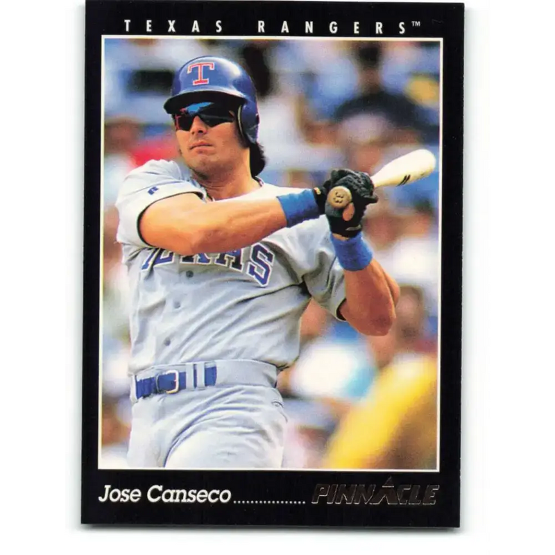1993 Pinnacle #49 Jose Canseco NM-MT Texas Rangers Baseball Card - Baseball Card Single