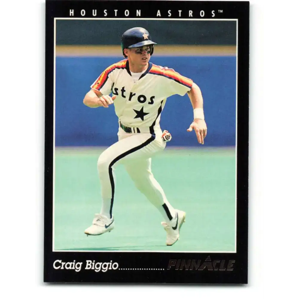 1993 Pinnacle #50 Craig Biggio NM-MT Houston Astros Baseball Card - Baseball Card Single