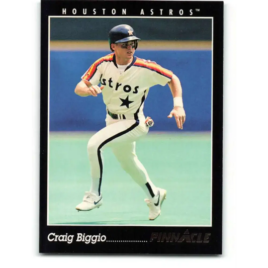 1993 Pinnacle #50 Craig Biggio NM-MT Houston Astros Baseball Card - Baseball Card Single