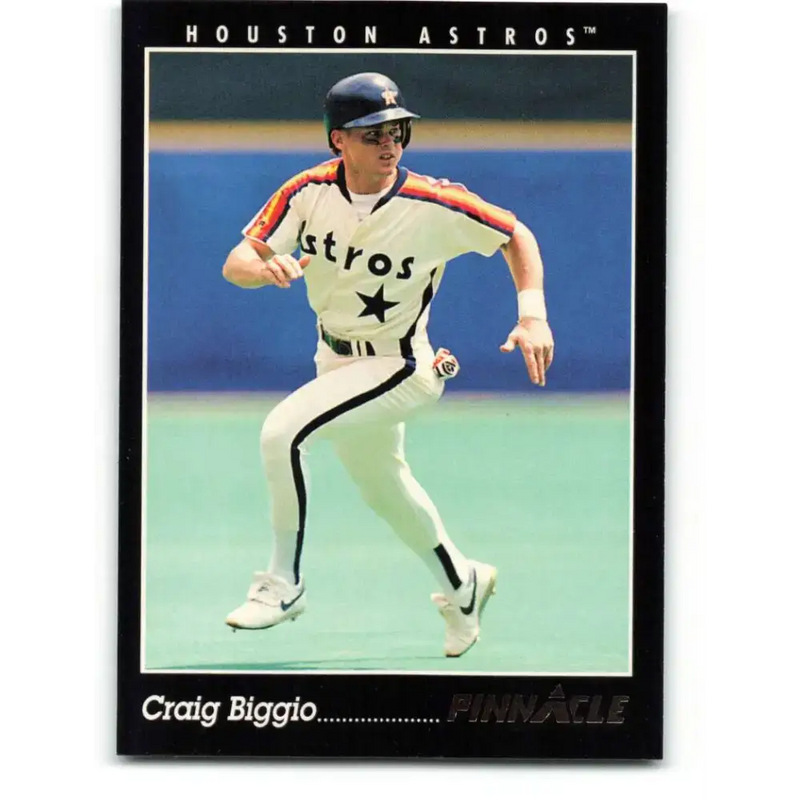 1993 Pinnacle #50 Craig Biggio NM-MT Houston Astros Baseball Card - Baseball Card Single