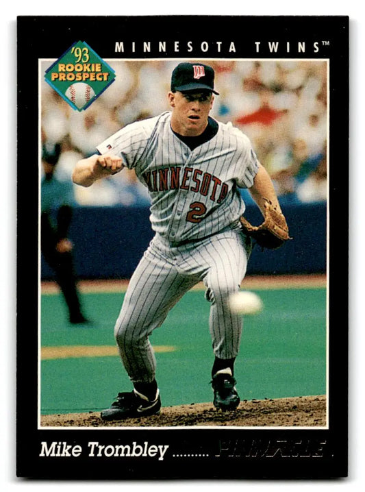 1993 Pinnacle #578 Mike Trombley - Baseball Card Single