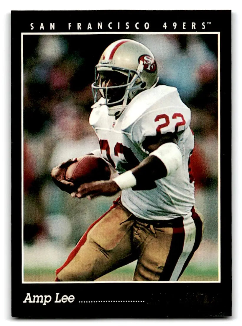 1993 Pinnacle #59 Amp Lee - Football Card Single