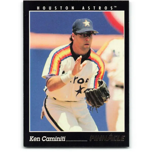 1993 Pinnacle #59 Ken Caminiti NM-MT Houston Astros Baseball Card - Baseball Card Single