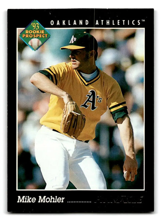 1993 Pinnacle #592 Mike Mohler - Baseball Card Single