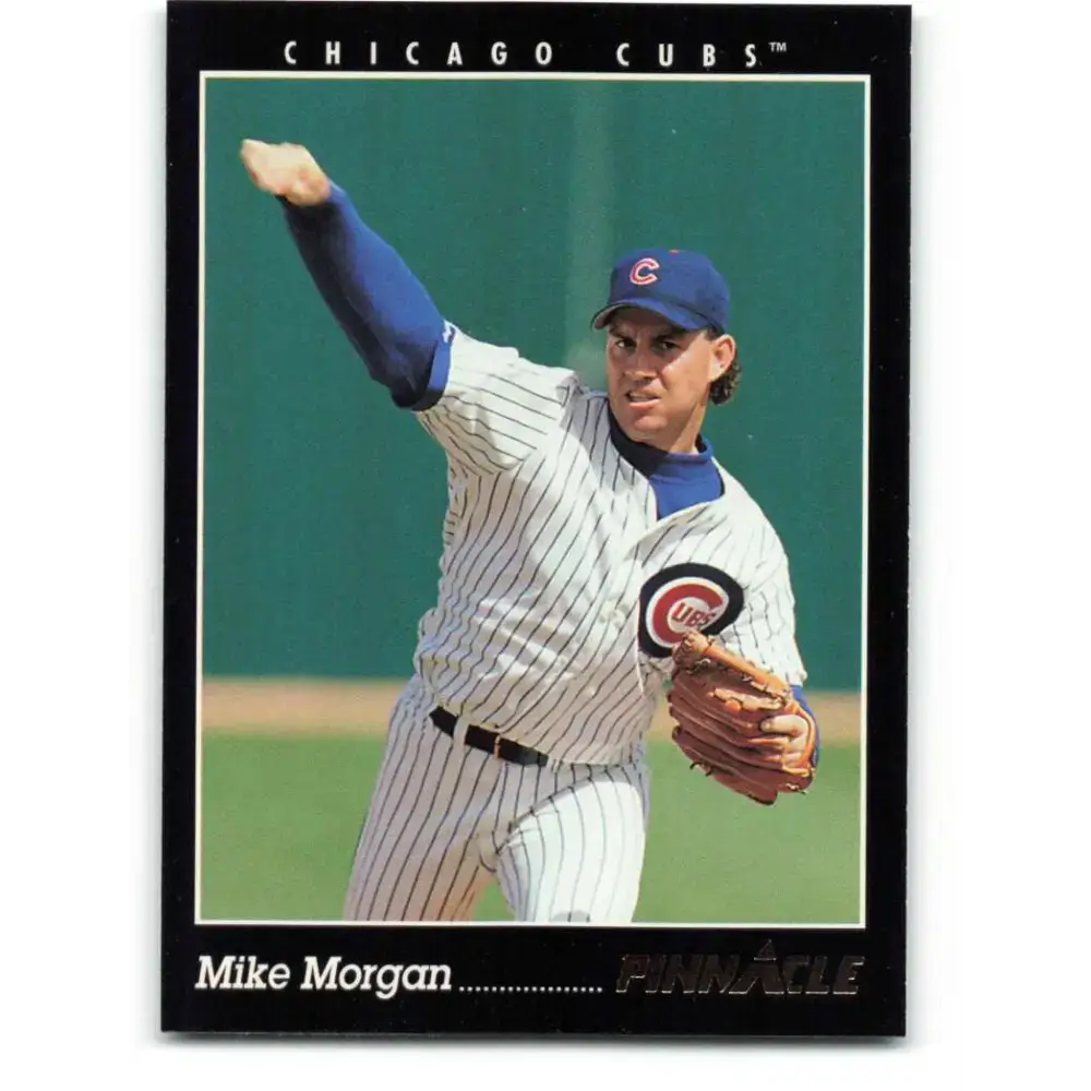 1993 Pinnacle #63 Mike Morgan NM-MT Chicago Cubs Baseball Card - Baseball Card Single