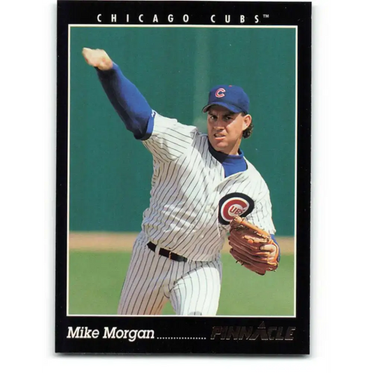 1993 Pinnacle #63 Mike Morgan NM-MT Chicago Cubs Baseball Card - Baseball Card Single