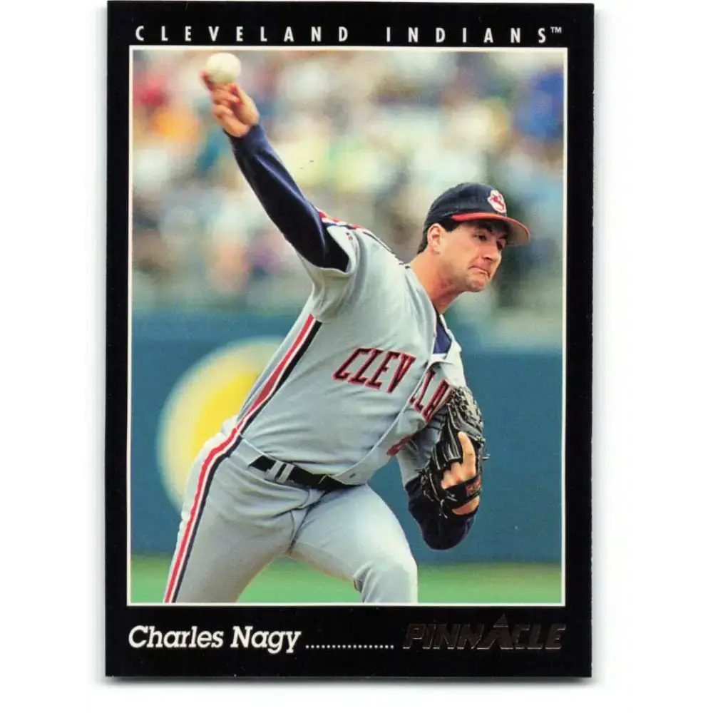 1993 Pinnacle #65 Charles Nagy NM-MT Cleveland Indians Baseball Card - Baseball Card Single