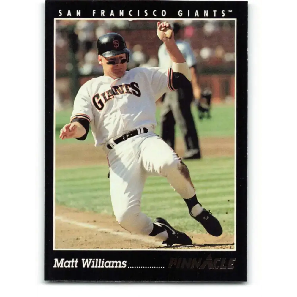 1993 Pinnacle #67 Matt Williams NM-MT San Francisco Giants Baseball Card - Baseball Card Single