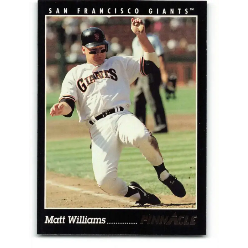 1993 Pinnacle #67 Matt Williams NM-MT San Francisco Giants Baseball Card - Baseball Card Single