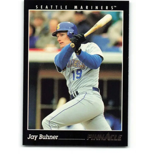 1993 Pinnacle #68 Jay Buhner NM-MT Seattle Mariners Baseball Card - Baseball Card Single