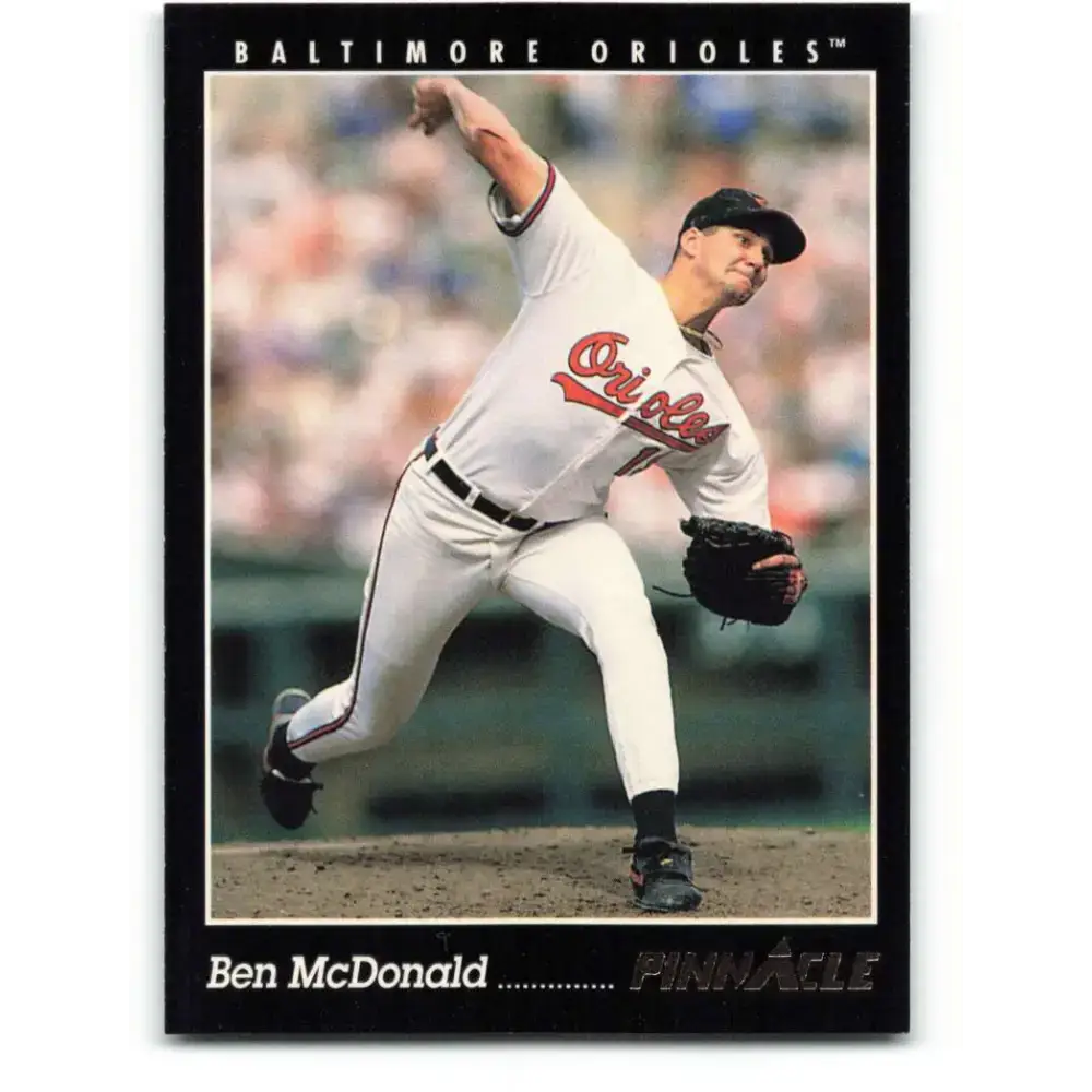1993 Pinnacle #72 Ben McDonald NM-MT Baltimore Orioles Baseball Card - Baseball Card Single