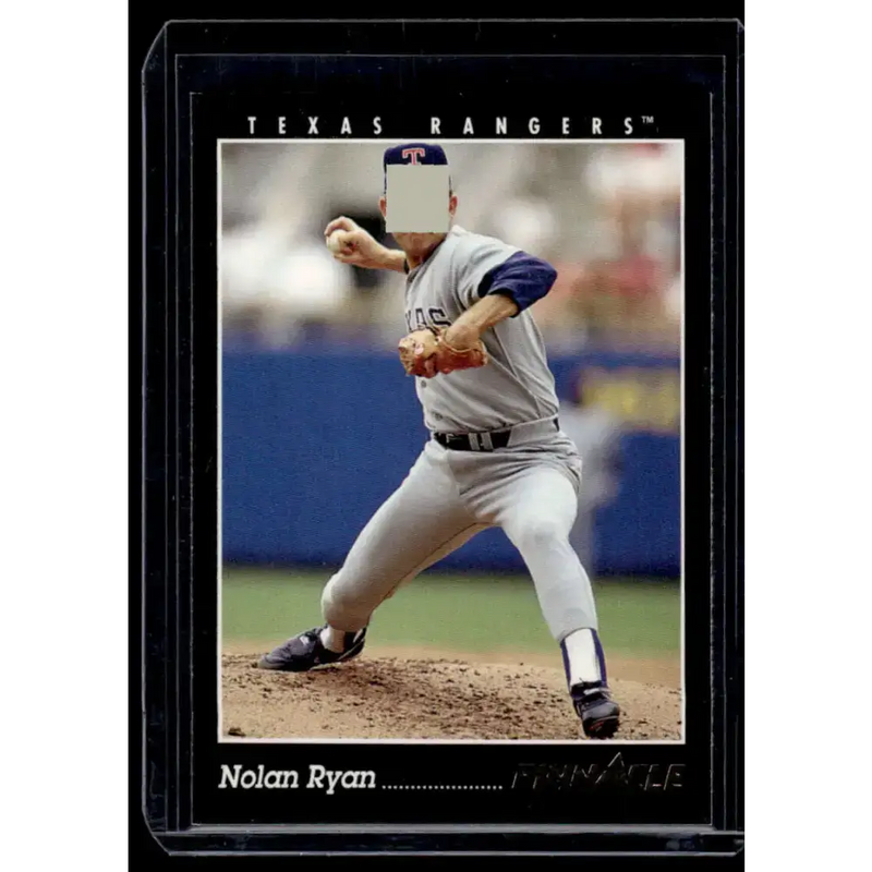 1993 Pinnacle #75 Nolan Ryan Texas Rangers NM-MT Baseball Card - Baseball Card Single