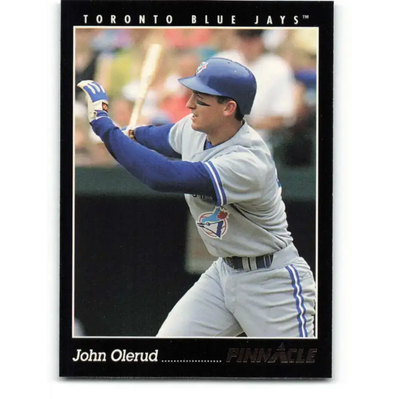 1993 Pinnacle #86 John Olerud NM-MT Toronto Blue Jays Baseball Card - Baseball Card Single