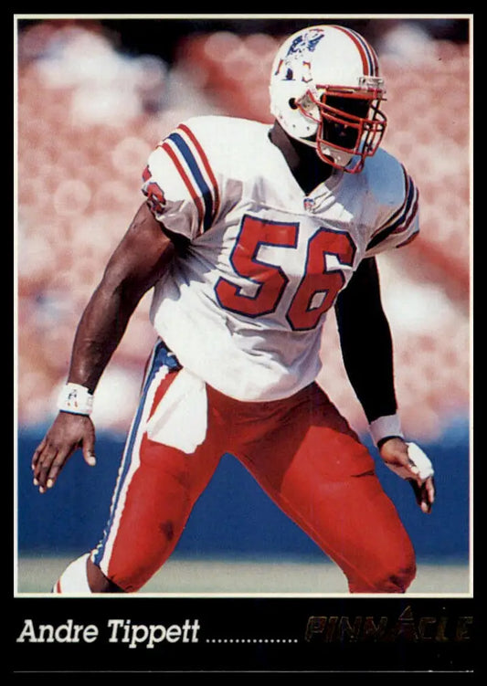 1993 Pinnacle Andre Tippett 109 New England Patriots MP - Football Card Single