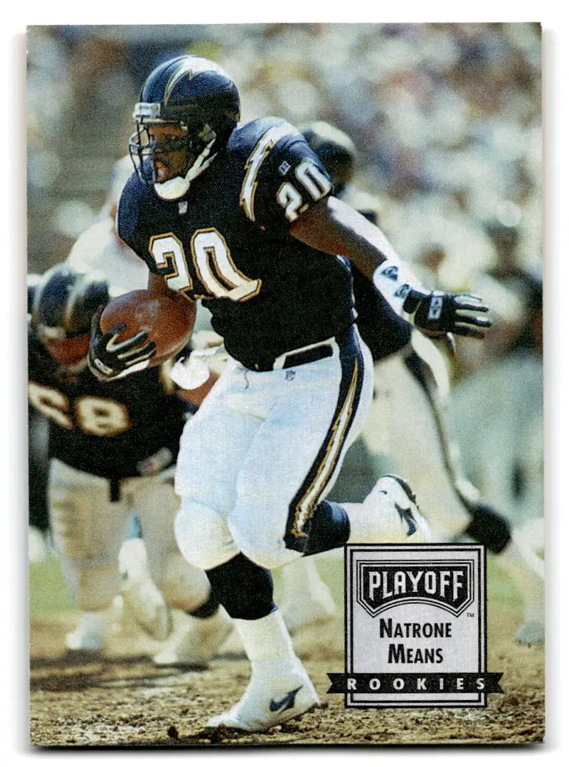 1993 Playoff Contenders #104 Natrone Means - Football Card Single