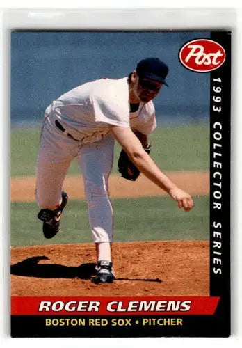 1993 Post Cereal #4 Roger Clemens Boston Red Sox Baseball Cards ID:52659 - Baseball Card Single