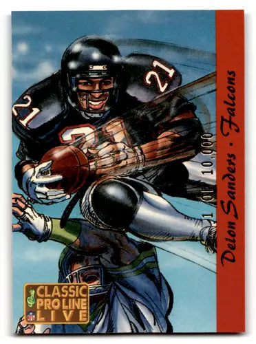 1993 Pro Line Live Illustrated #SP6 Deion Sanders NM-MT Falcons ID:61956 - Football Card Single