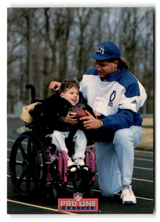 1993 Pro Line Profiles #511 Jeff George - Football Card Single