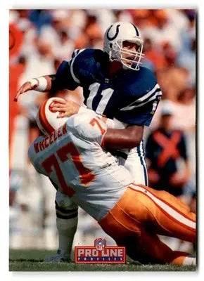 1993 Pro Line Profiles #512 Jeff George - Football Card Single