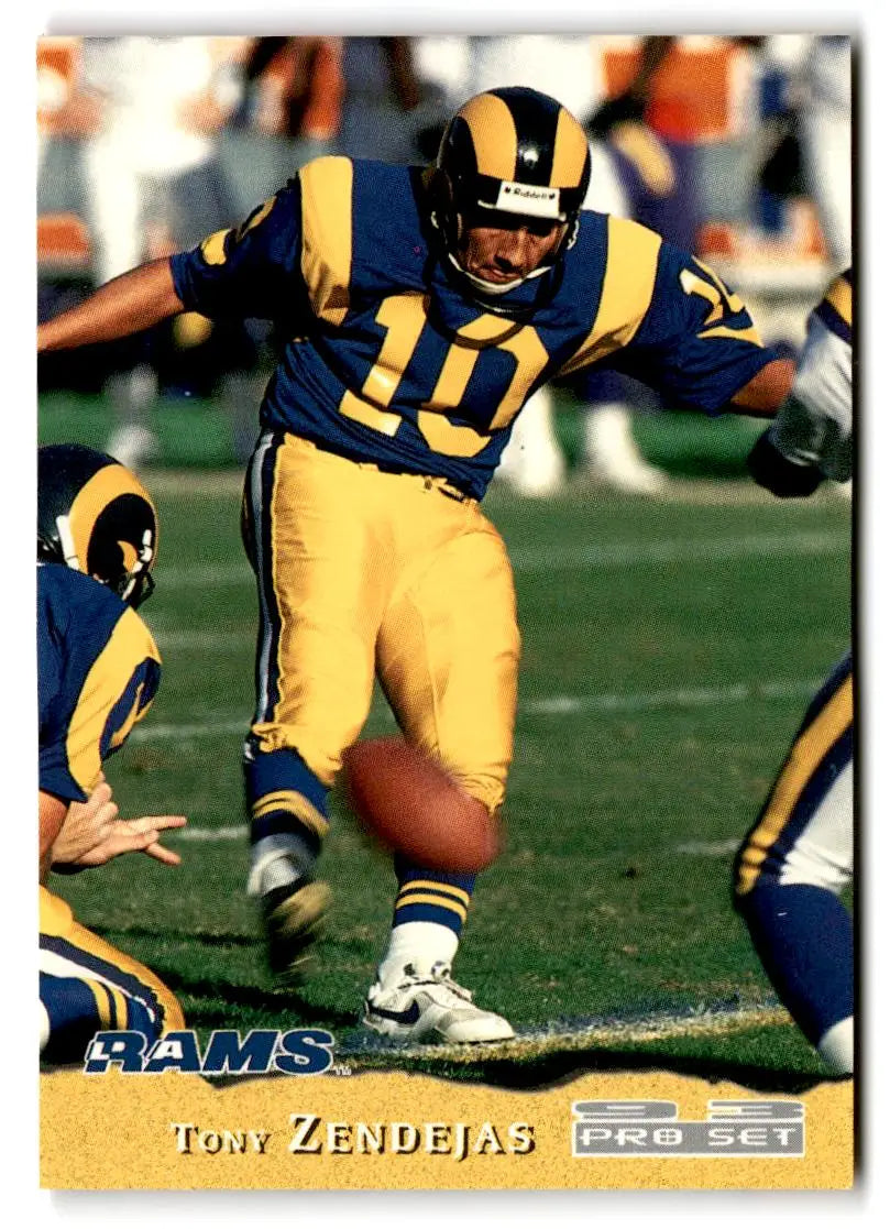 1993 Pro Set #230 Tony Zendejas - Football Card Single