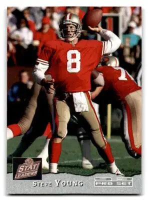 1993 Pro Set #5 Steve Young - Football Card Single