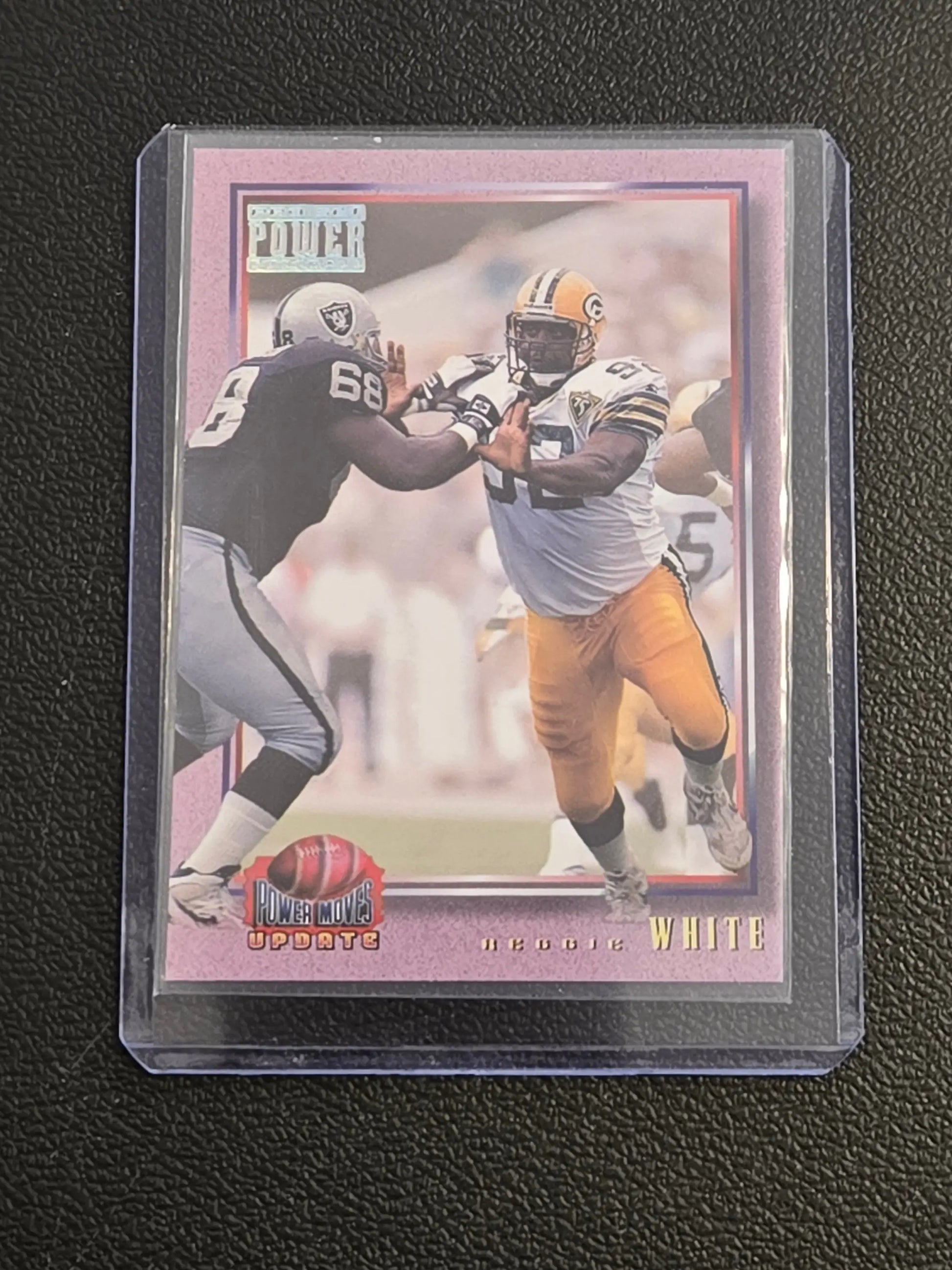 1993 Pro Set Power Update - Power Moves #PMUD8 Reggie White - Football Card Single