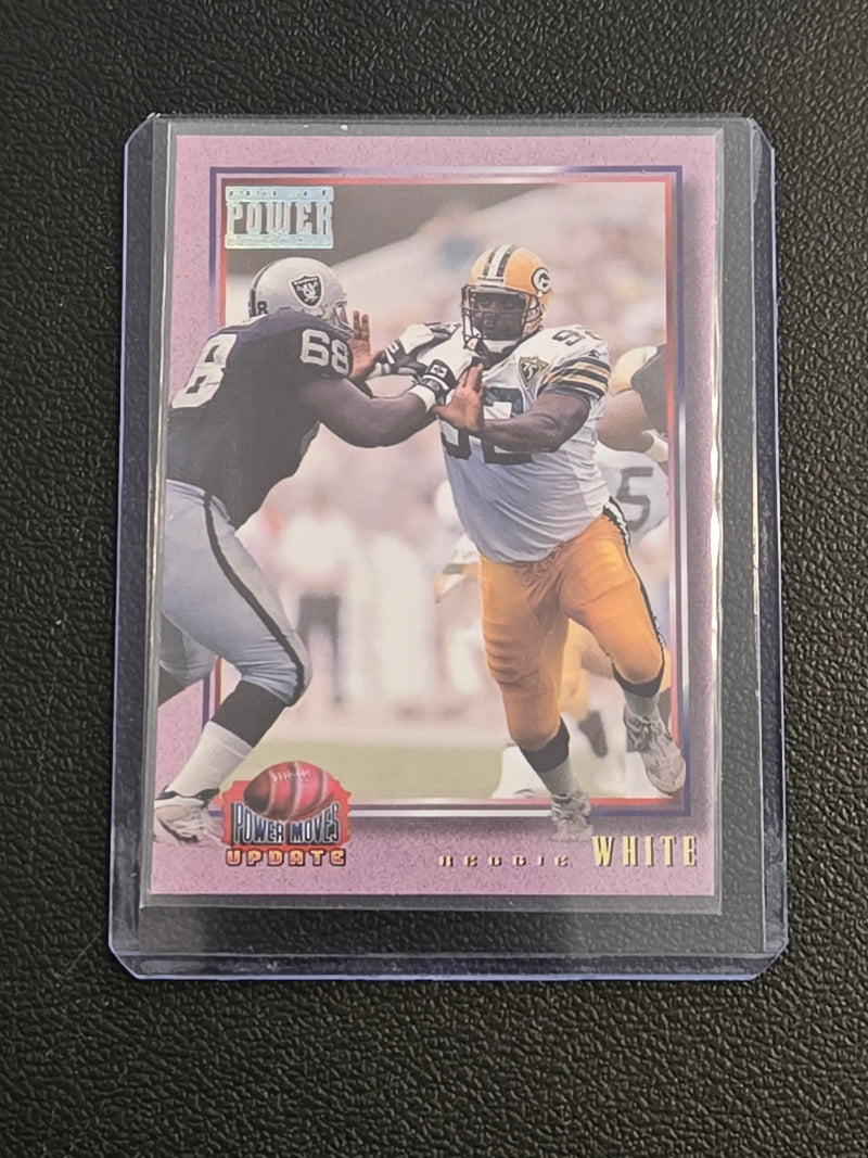 1993 Pro Set Power Update - Power Moves #PMUD8 Reggie White - Football Card Single