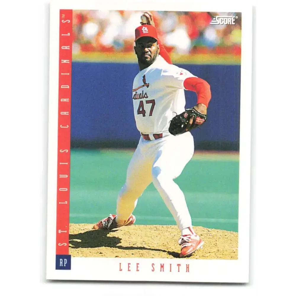 1993 Score #103 Lee Smith NM-MT St. Louis Cardinals Baseball Card - Baseball Card Single