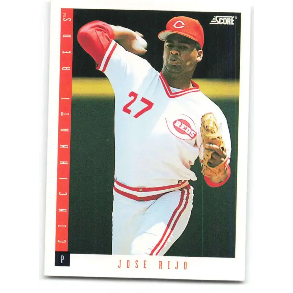 1993 Score #105 Jose Rijo NM-MT Cincinnati Reds Baseball Card - Baseball Card Single