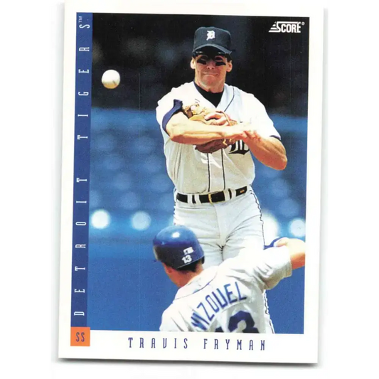 1993 Score #11 Travis Fryman NM-MT Detroit Tigers Baseball Card - Baseball Card Single