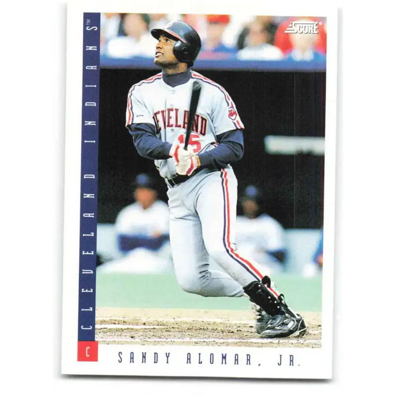 1993 Score #116 Sandy Alomar Jr. NM-MT Cleveland Indians Baseball Card - Baseball Card Single