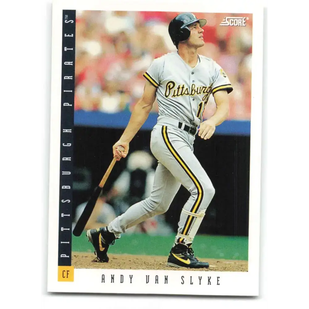 1993 Score #12 Andy Van Slyke NM-MT Pittsburgh Pirates Baseball Card - Baseball Card Single