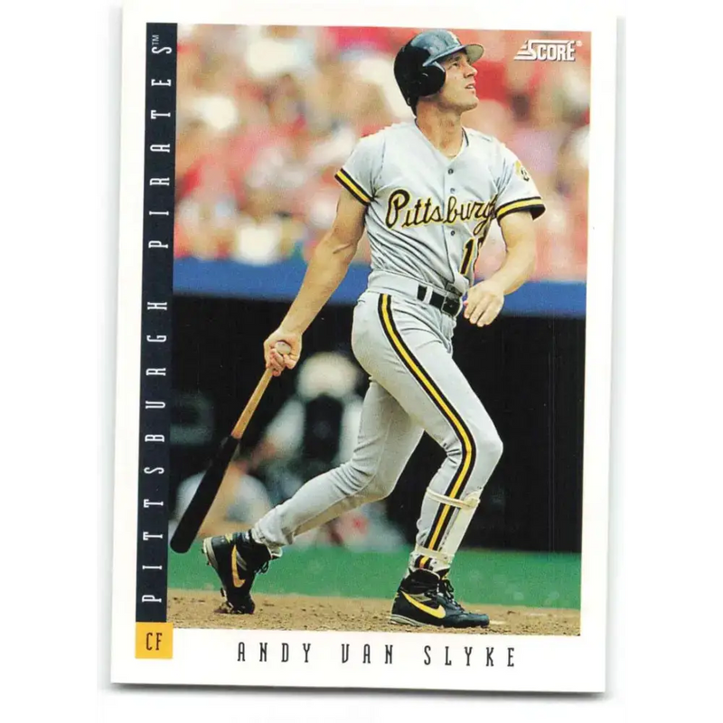 1993 Score #12 Andy Van Slyke NM-MT Pittsburgh Pirates Baseball Card - Baseball Card Single