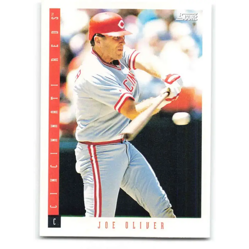 1993 Score #125 Joe Oliver NM-MT Cincinnati Reds Baseball Card - Baseball Card Single