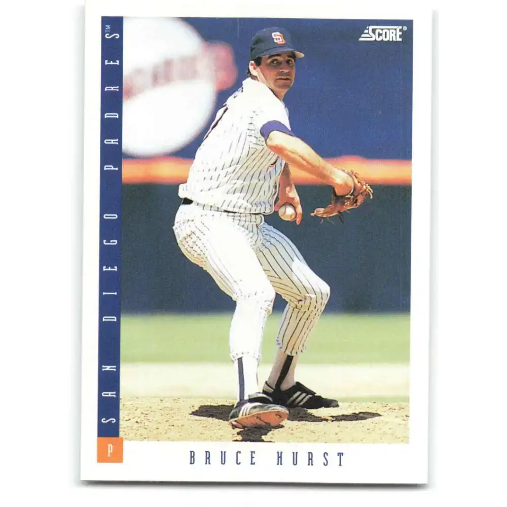 1993 Score #133 Bruce Hurst NM-MT San Diego Padres Baseball Card - Baseball Card Single