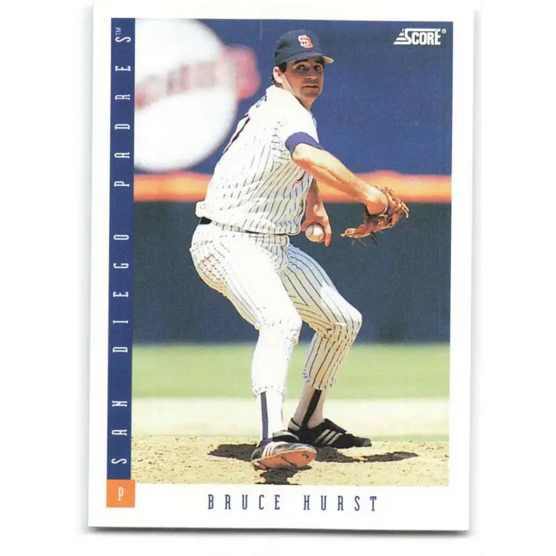 1993 Score #133 Bruce Hurst NM-MT San Diego Padres Baseball Card - Baseball Card Single