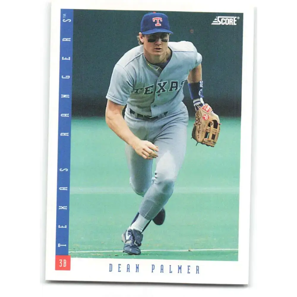 1993 Score #138 Dean Palmer NM-MT Texas Rangers Baseball Card - Baseball Card Single