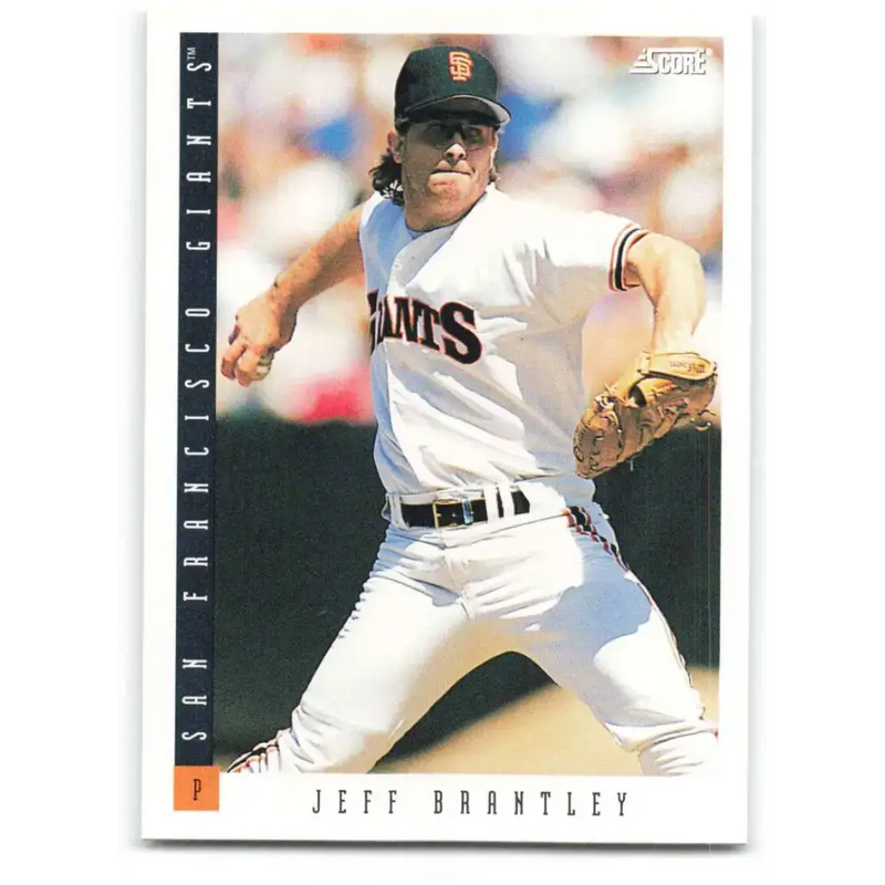 1993 Score #153 Jeff Brantley NM-MT San Francisco Giants Baseball Card - Baseball Card Single