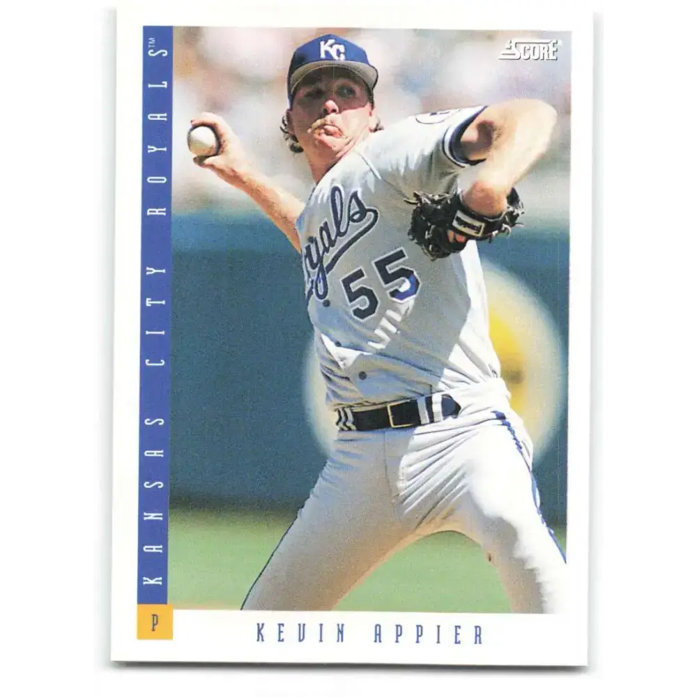 1993 Score #154 Kevin Appier NM-MT Kansas City Royals Baseball Card - Baseball Card Single