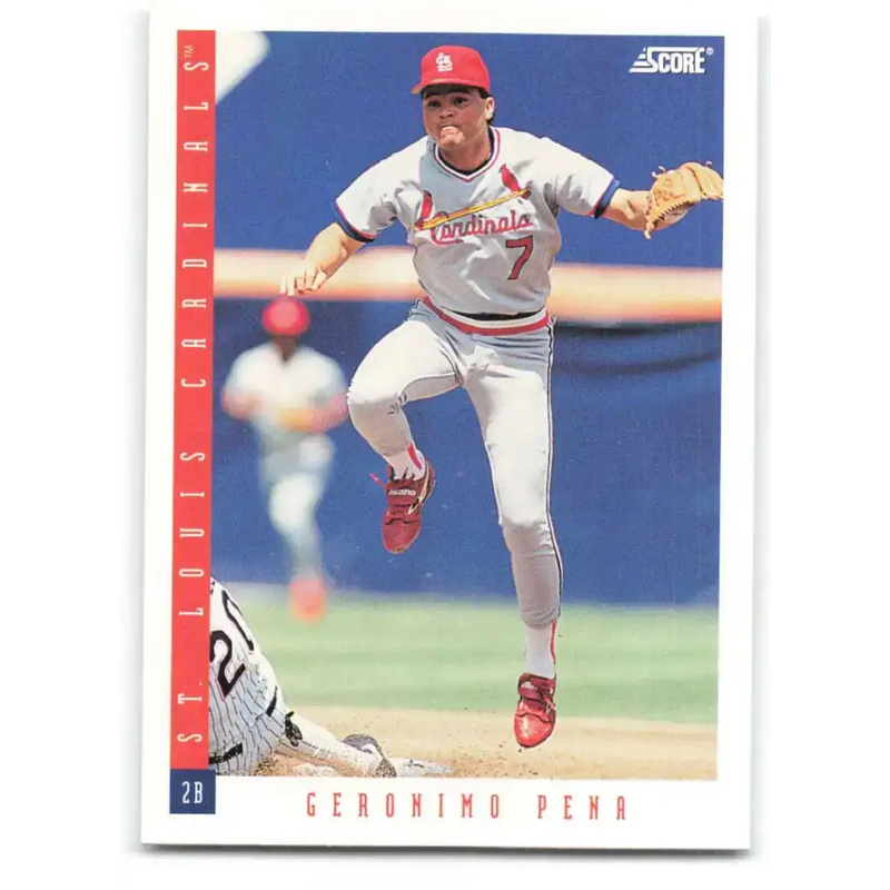 1993 Score #161 Geronimo Pena NM-MT St. Louis Cardinals Baseball Card - Baseball Card Single