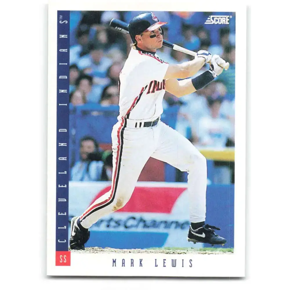 1993 Score #164 Mark Lewis NM-MT Cleveland Indians Baseball Card - Baseball Card Single