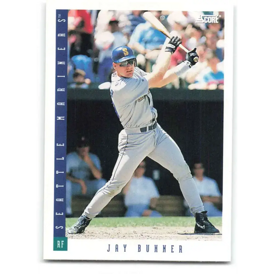 1993 Score #172 Jay Buhner NM-MT Seattle Mariners Baseball Card - Baseball Card Single