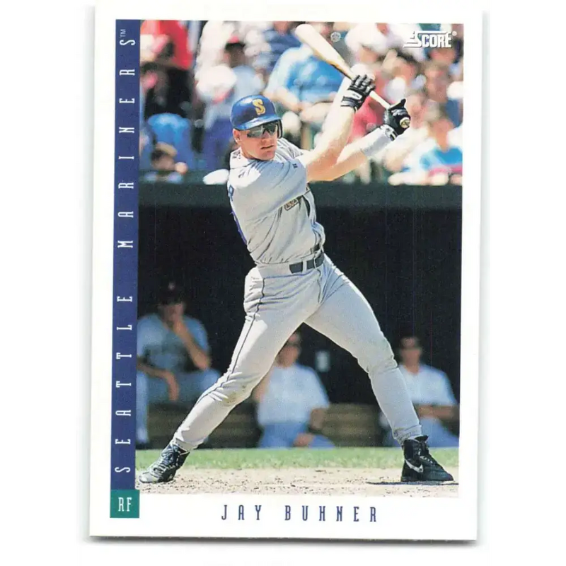 1993 Score #172 Jay Buhner NM-MT Seattle Mariners Baseball Card - Baseball Card Single