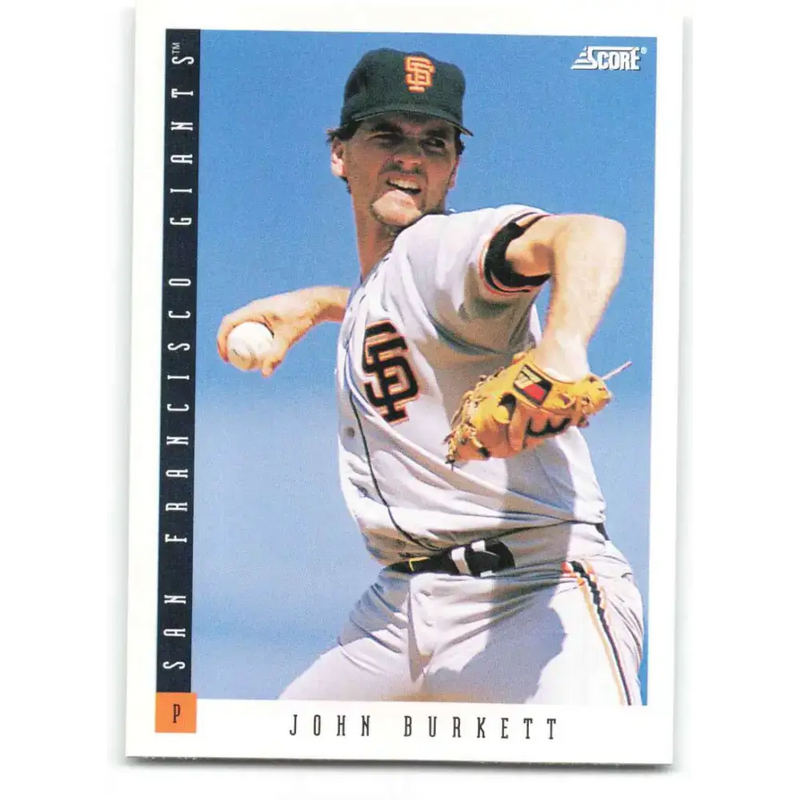 1993 Score #174 John Burkett NM-MT San Francisco Giants Baseball Card - Baseball Card Single