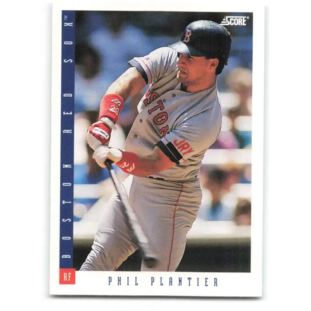 1993 Score #176 Phil Plantier NM-MT Boston Red Sox Baseball Card - Baseball Card Single