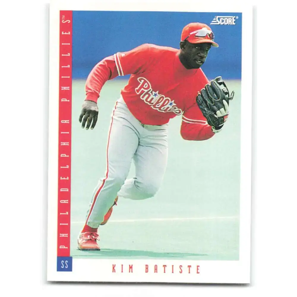1993 Score #191 Kim Batiste NM-MT Philadelphia Phillies Baseball Card - Baseball Card Single