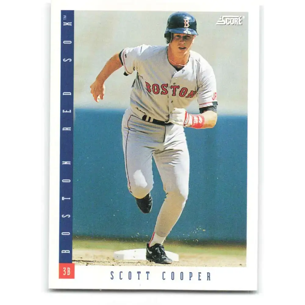 1993 Score #198 Scott Cooper NM-MT Boston Red Sox Baseball Card - Baseball Card Single