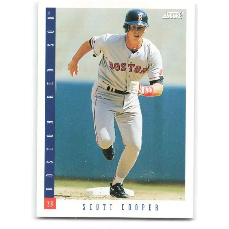 1993 Score #198 Scott Cooper NM-MT Boston Red Sox Baseball Card - Baseball Card Single