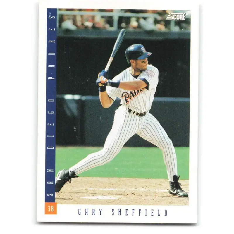 1993 Score #2 Gary Sheffield NM-MT San Diego Padres Baseball Card - Baseball Card Single