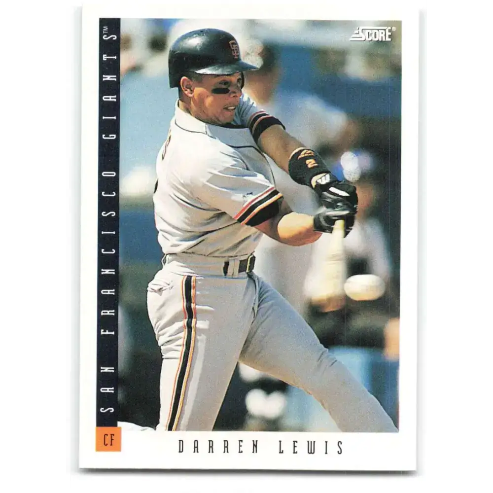 1993 Score #203 Darren Lewis NM-MT San Francisco Giants Baseball Card - Baseball Card Single